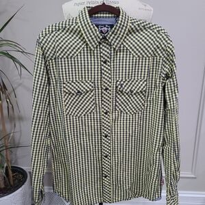 English Laundry Men's   Checkered Shirt Sz.L